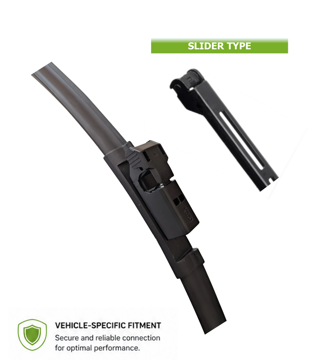 Mercedes Class CLK (C208) Coupe Front Wiper Blade Set (08.2001 - 04.2009)