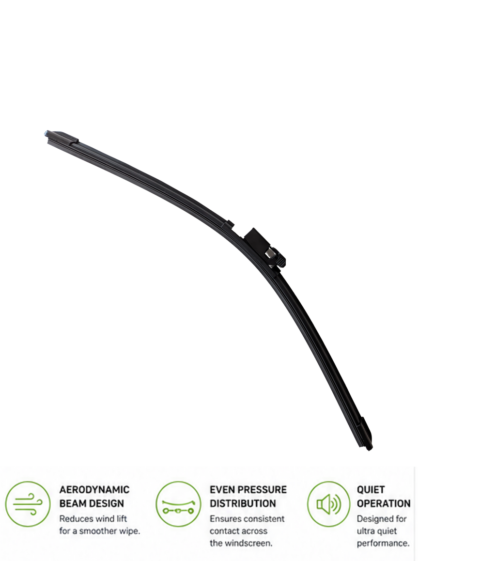 Mercedes Class CLK (C208) Coupe Front Wiper Blade Set (08.2001 - 04.2009)