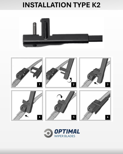 Alfa Romeo 147 (937) Hatchback Front Wiper Blade Set (07.2005 - 03.2010)