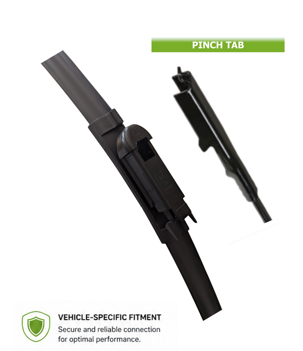 Tesla Model X Hatchback Front Wiper Blade Set (09.2013 onwards)