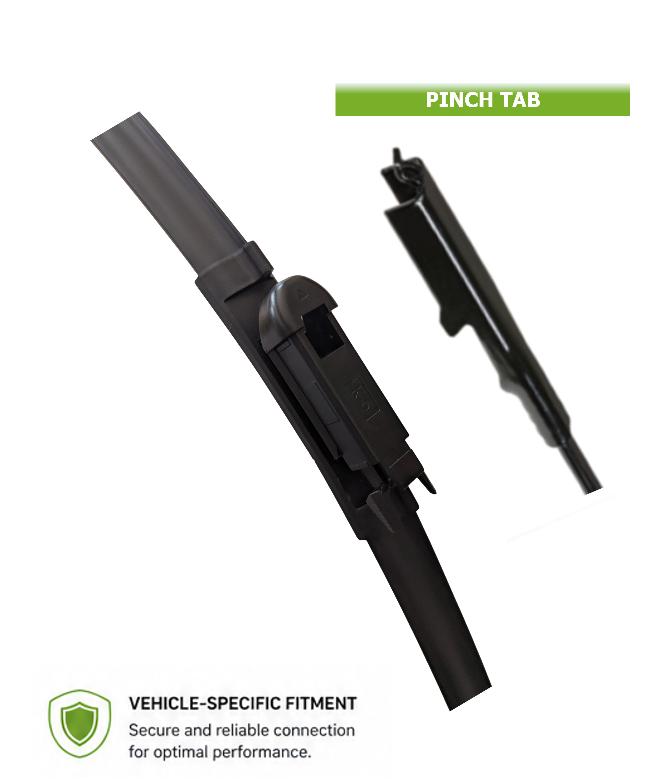 Tesla Model X Hatchback Front Wiper Blade Set (09.2013 onwards)