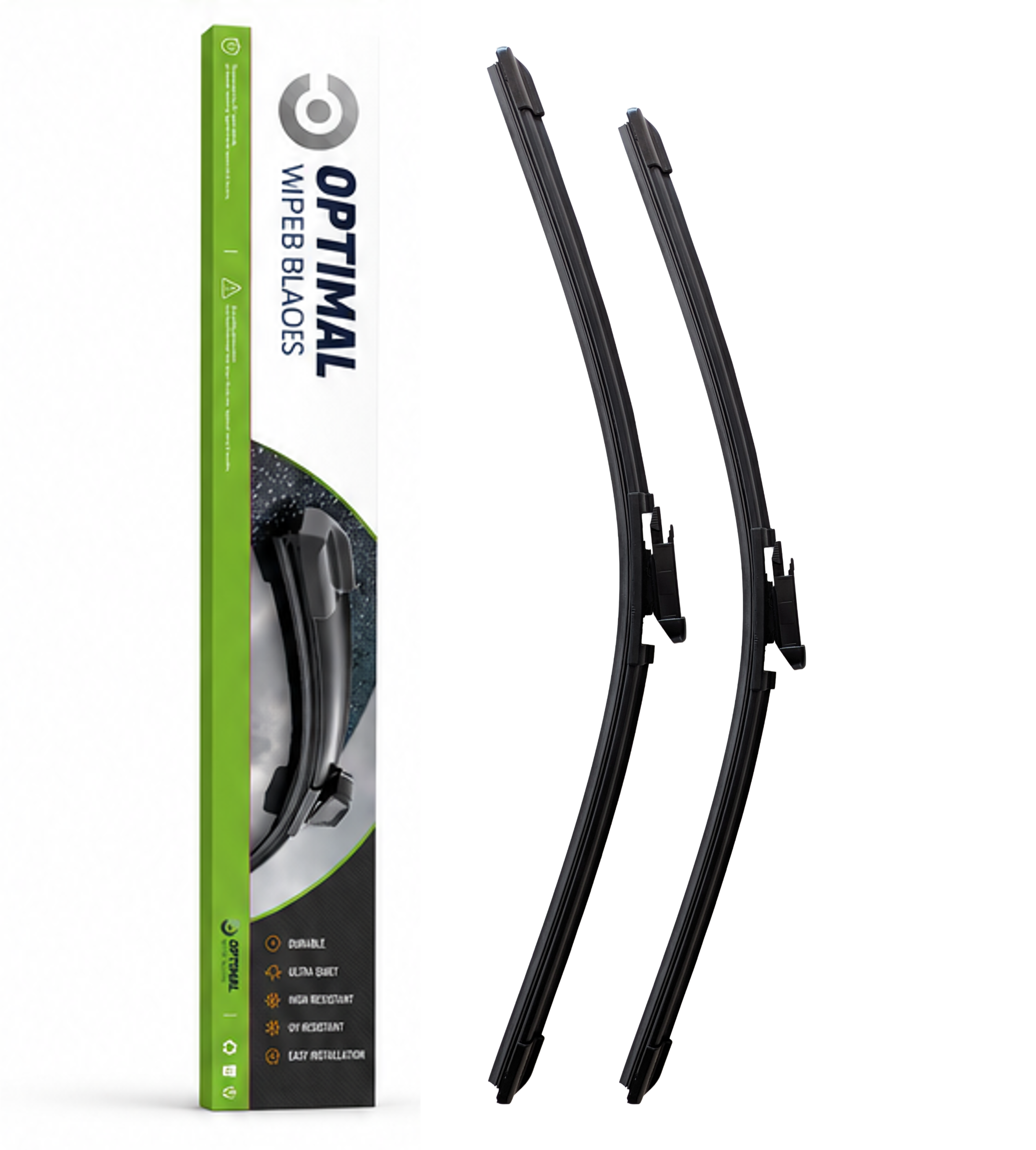 Tesla Model X Hatchback Front Wiper Blade Set (09.2013 onwards)