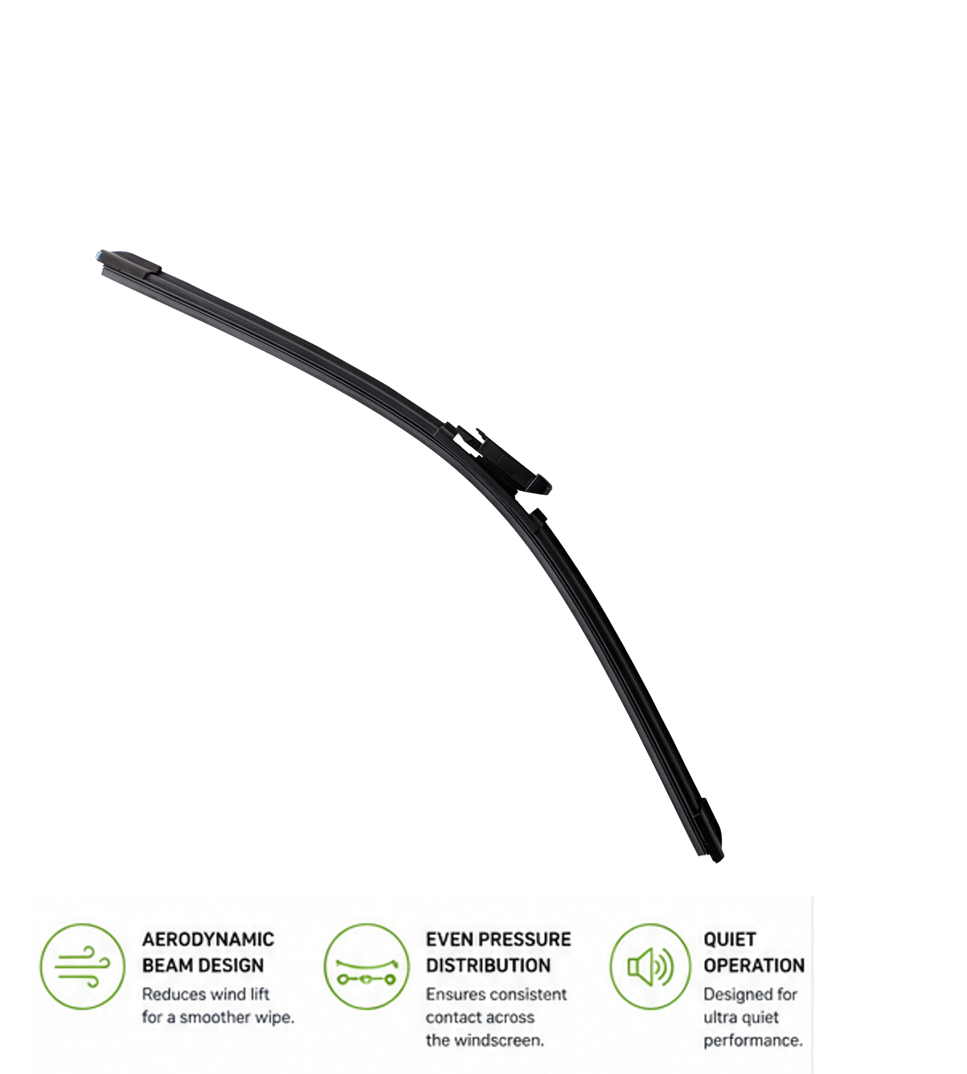 Tesla Model X Hatchback Front Wiper Blade Set (09.2013 onwards)
