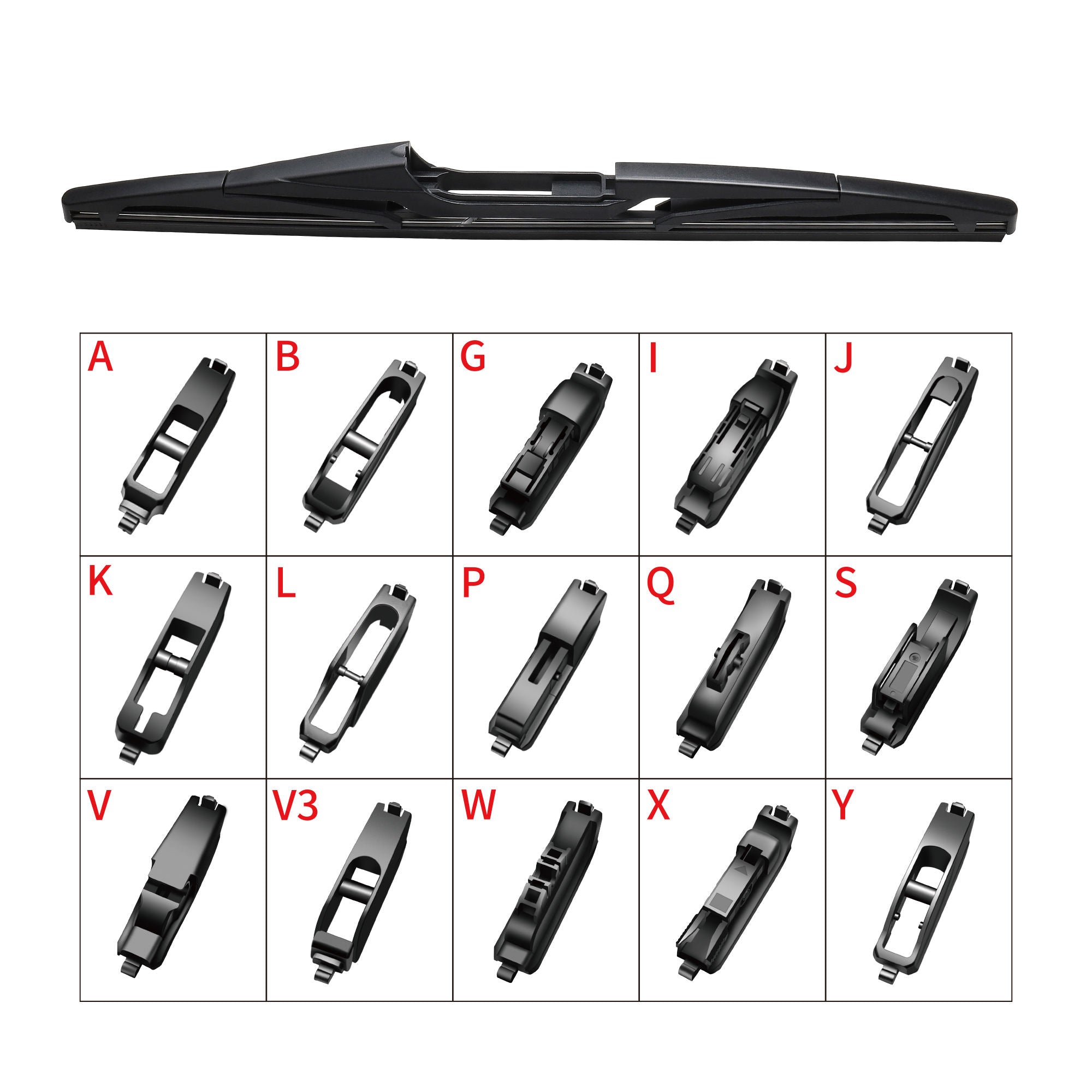 Alfa Romeo 145 Hatchback Rear Wiper Blade (07.1994 - 01.2001)