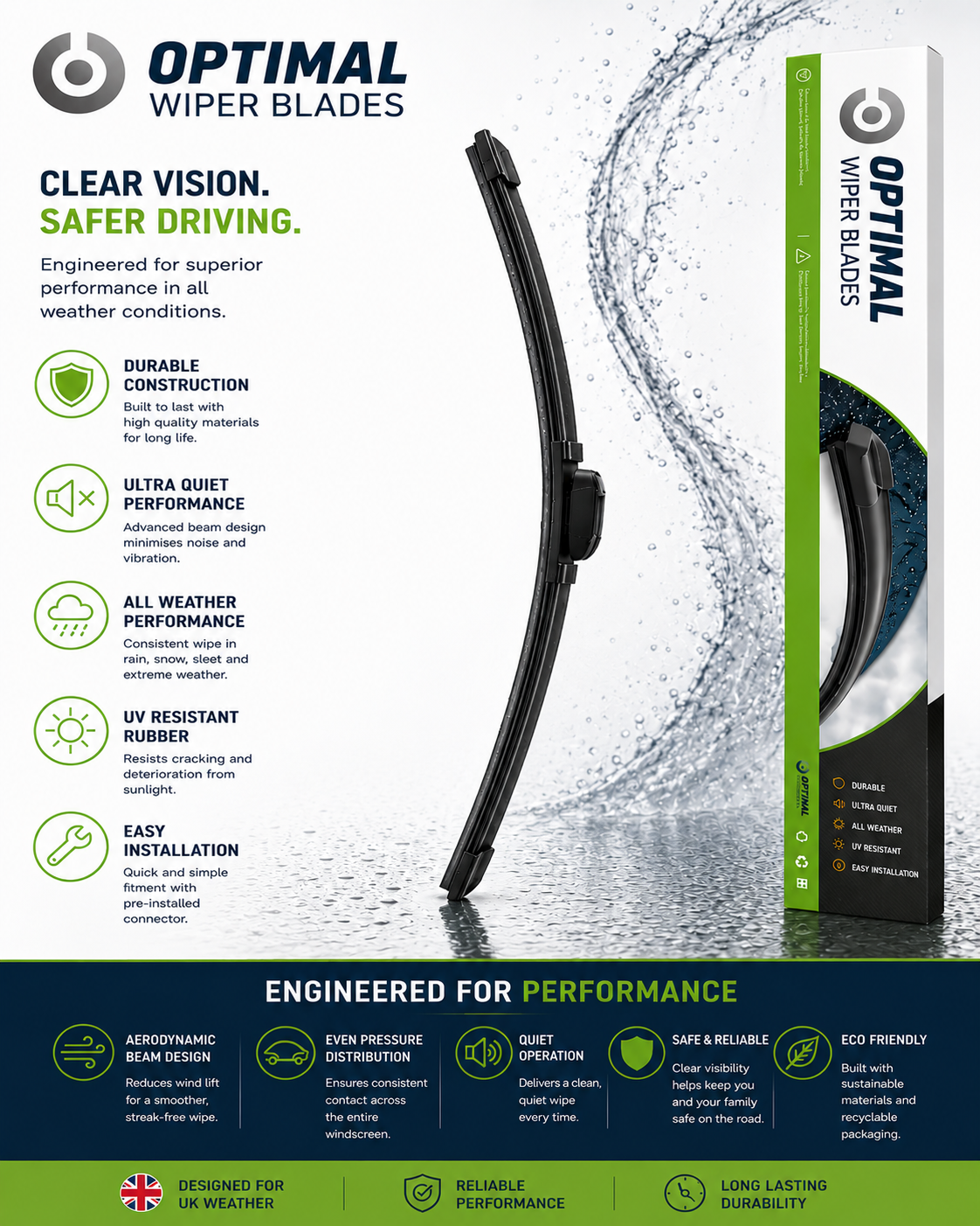 Maserati MC20 Coupe Front Wiper Blade (2020-onwards) - image 6
